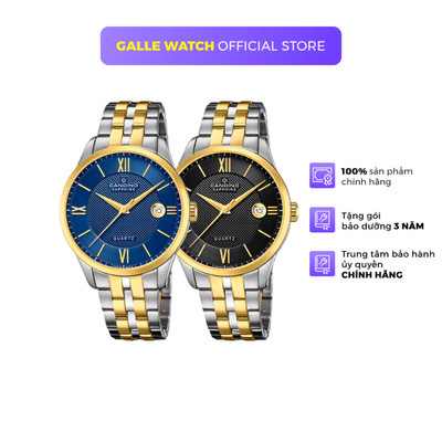 ĐỒNG HỒ NAM CANDINO COUPLE CLASSIC C4706, xuất sứ Thuỵ Sĩ, thương hiệu candino, mặt kích Sapphire.