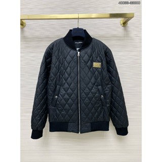  Áo khoác BOMBER DG Nam họa tiết trần bông phối chất gió 2 lớp form chuẩn 