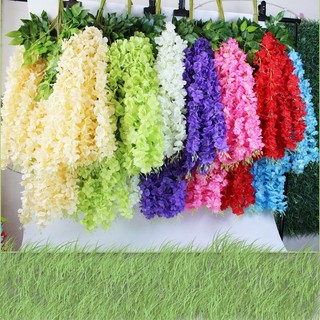Bó 12 cành Hoa Tử Đằng lụa 1m10 cao cấp