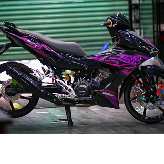 Tem rời Winner X lửa tím đen Mới 2023