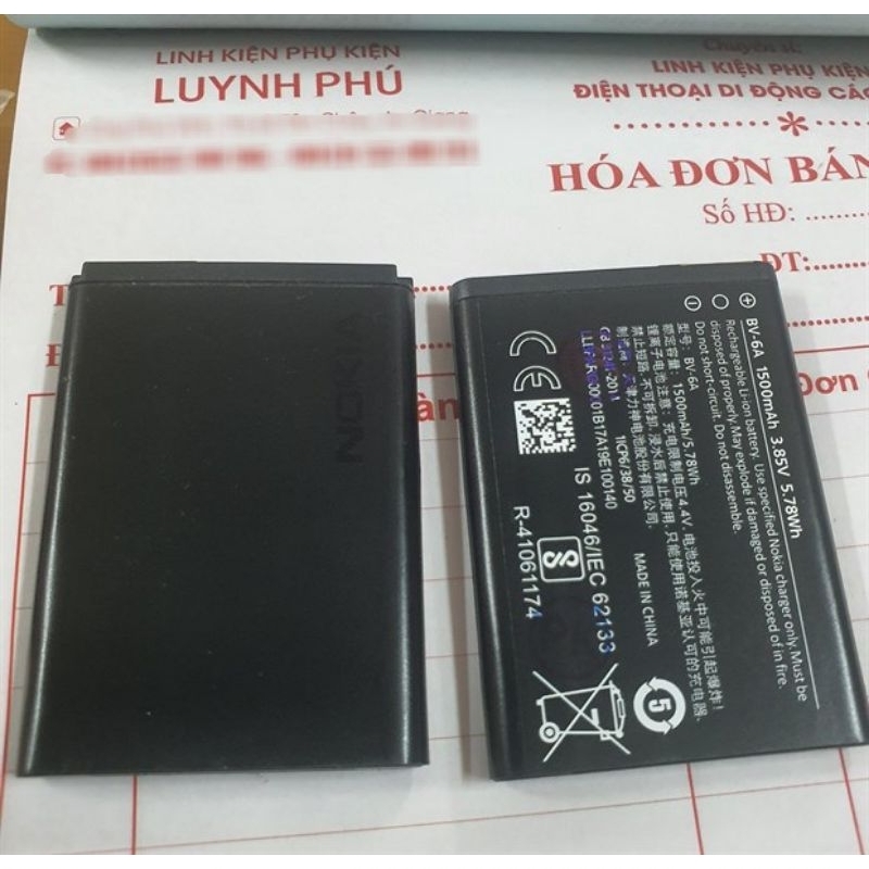 Pin nokia 8110 4G BV-6A TA1059 TA1071 ảnh thật