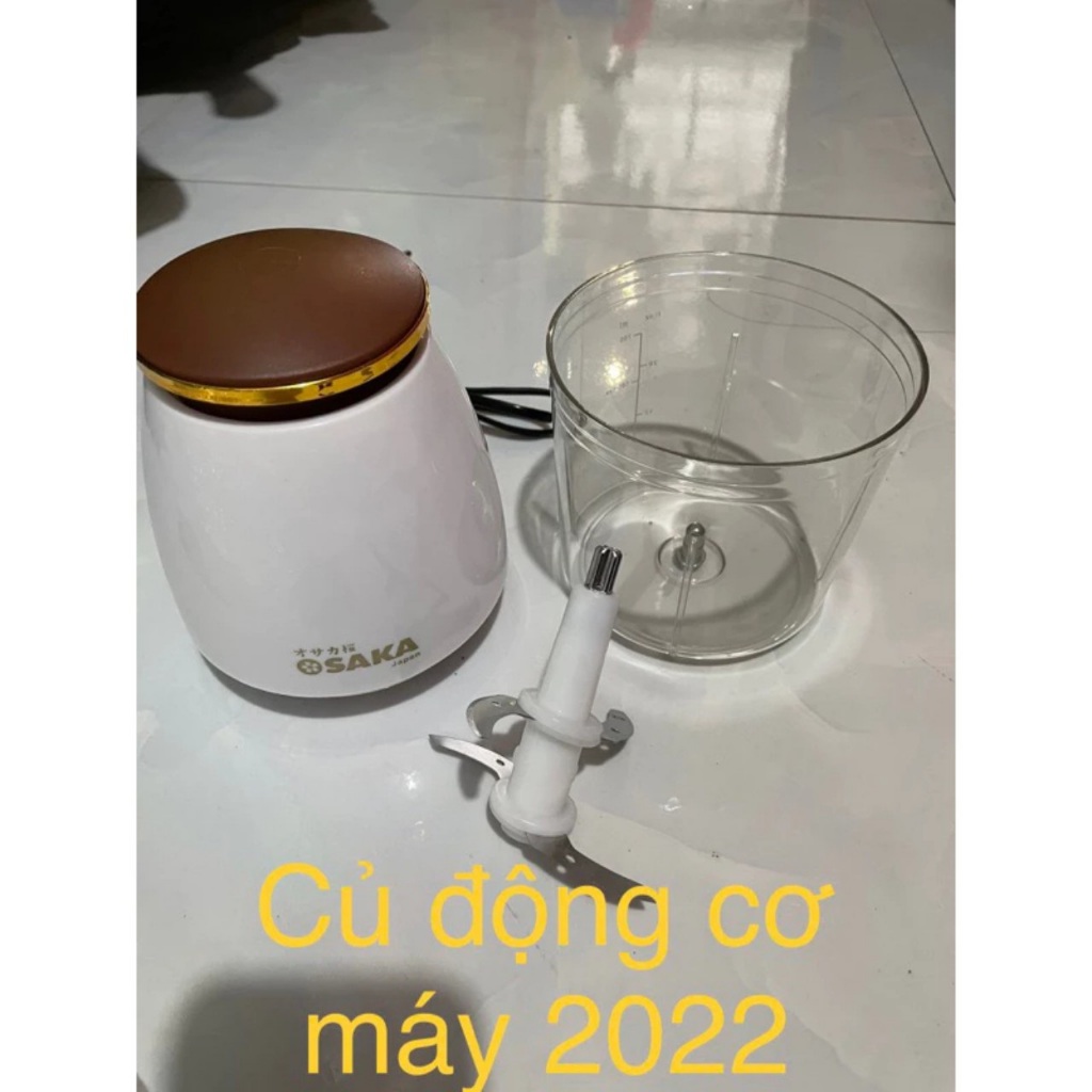 Phụ kiện máy xay osaka nắp đồng: Đầu máy + mô tơ , lưỡi dao , cối, zoăng + nắp -diengiadungmaianh