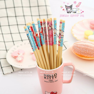 Đũa tre Hello Kitty - Doremon Doraemon