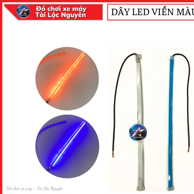 DÂY ĐÈN LED 30CM TRANG TRÍ XE
