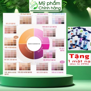  Bảng Phấn Mắt 16 Ô Wakemake Soft Blurring Eye Palette 14g Đủ Màu 