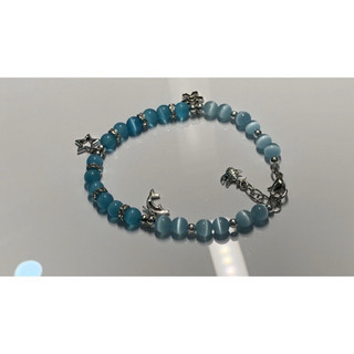 Vòng tay đá mắt mèo