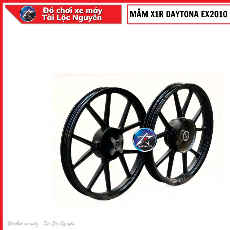 MÂM X1R DAYTONA EX2010 ĐEN 1.4-1.6