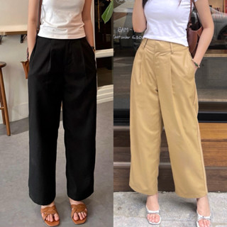 [HÀNG CÓ SẴN] Quần dài nữ baggy dáng lửng DAILY BAGGY phong cách trẻ trung