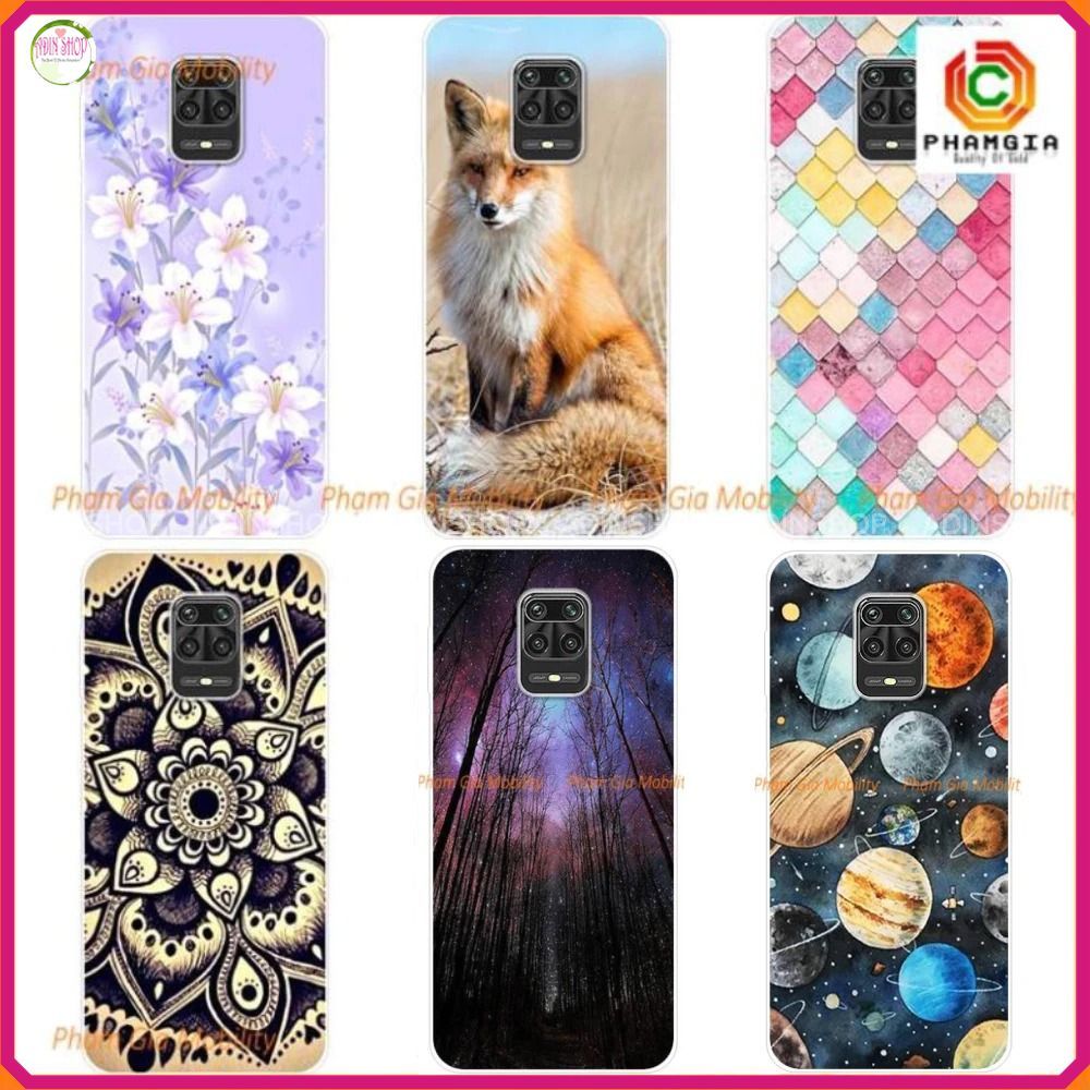 Ốp lưng in hình Xiaomi Redmi Note 9S / Note 9 Pro / Note 9 Pro Max thời trang