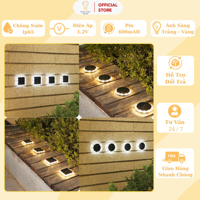 Đèn LED Cắm Cỏ Energy Green Lighting Âm Sàn MT-1228 - Sử Dụng Năng Lượng Mặt Trời - Trang Trí Ngoài Trời Sân Vườn