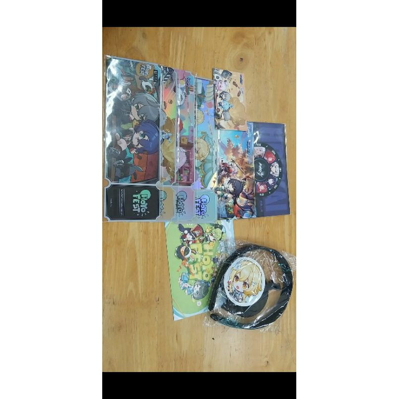 Combo 4 game ticket Zenless Zero, Genshinimpact, Honkaiimpact 3,  Honkai Star Rail và cài tóc Genshi