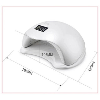 Máy sấy khô móng tay SUN 5 đèn led UV siêu khô dành cho sơn gel dụng cụ làm nails chuyên nghiệp