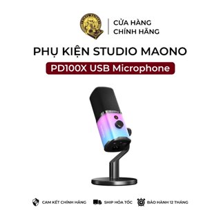 Mic Thu Âm Mano PD100X USB Microphone - Bảo Hành 12 Tháng 