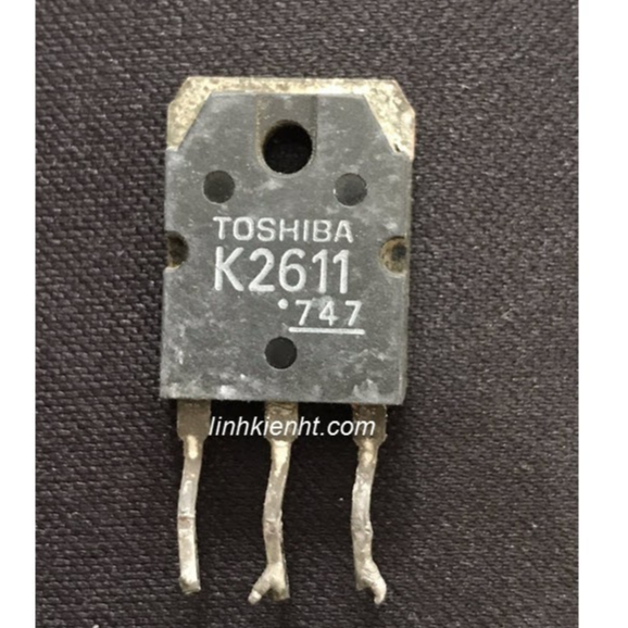 [combo 5 chiếc] Mosfet 2SK2611 K2611 Kênh N 900V 9A TO-3P tháo máy lưng đồng