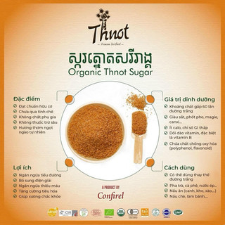 Đường Thốt Nốt Hữu Cơ Confirel