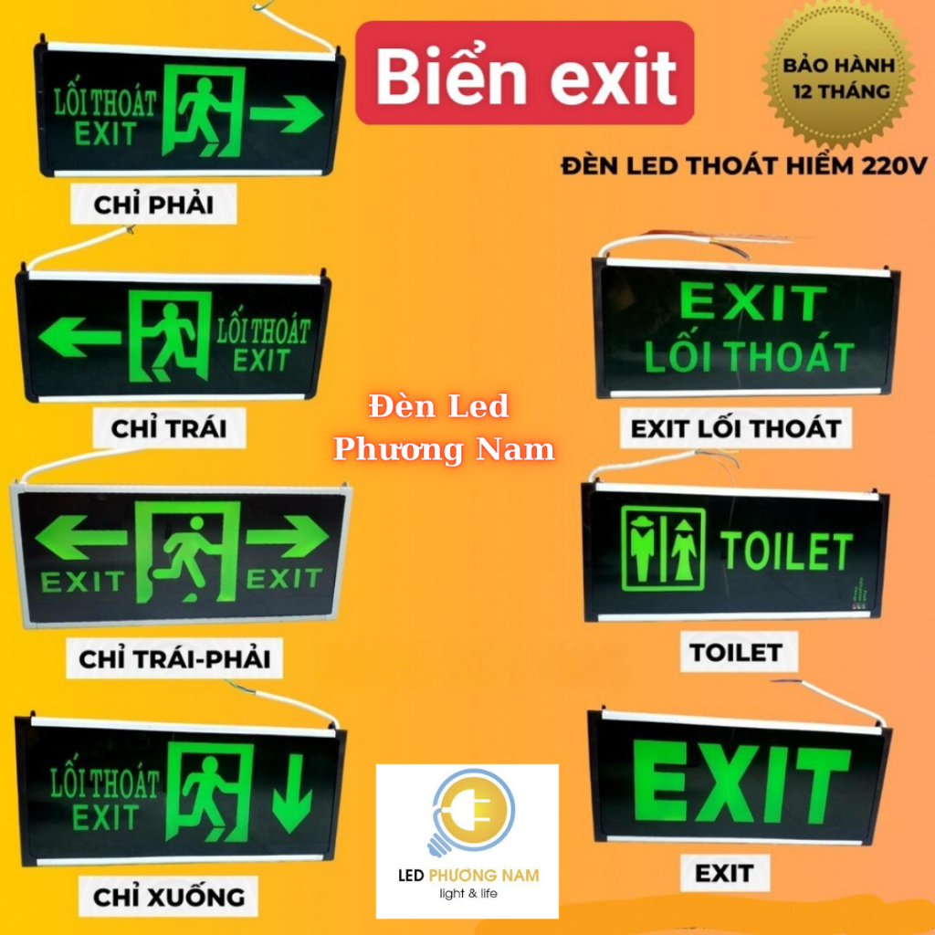 Biển Báo Lối Thoát [ EXIT ]