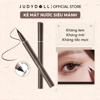 JUDYDOLL Bút kẻ mắt lỏng gọn gàng Siêu mảnh Thon gọn Chống nước Khô nhanh Lâu trôi Không lem