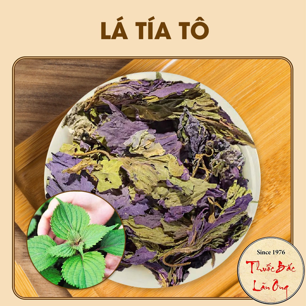 Lá tía tô khô 100g