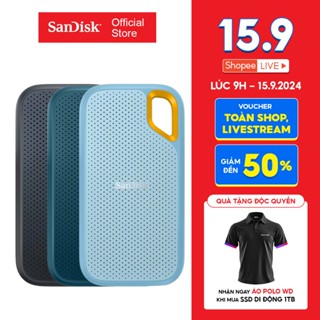 Ổ cứng di động External SSD Sandisk Extreme V2 E61 1TB - 2TB - 4TB USB 3.2 Gen 2