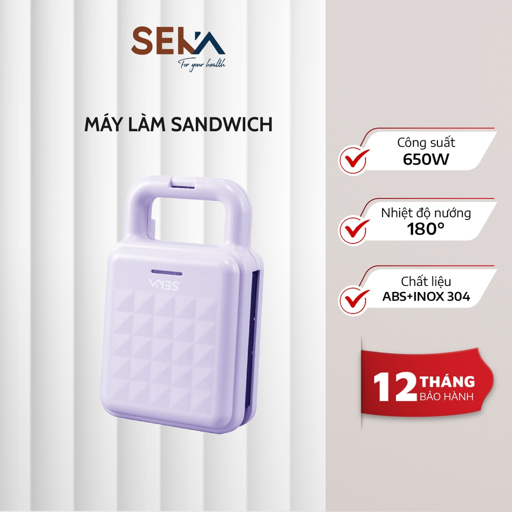 Máy Nướng Bánh Mini SEKA SK560 (Bảo Hành 12 Tháng)