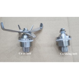 LINH PHỤ KIỆN THAY THẾ -Bộ củ dao kèm 6 lưỡi máy xay sinh tố công nghiệp Uniblend cánh dài 10cm