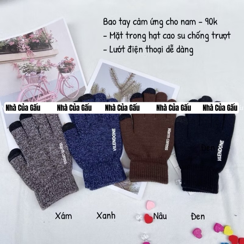 Bao tay len cả ứng cho nam