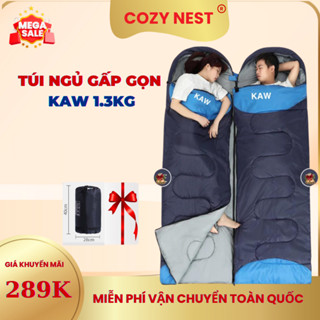 Túi Ngủ Văn Phòng KAW Giữ Nhiệt Tốt, Chống Thấm, Tặng Kèm Túi Đựng Nặng 1.3Kg
