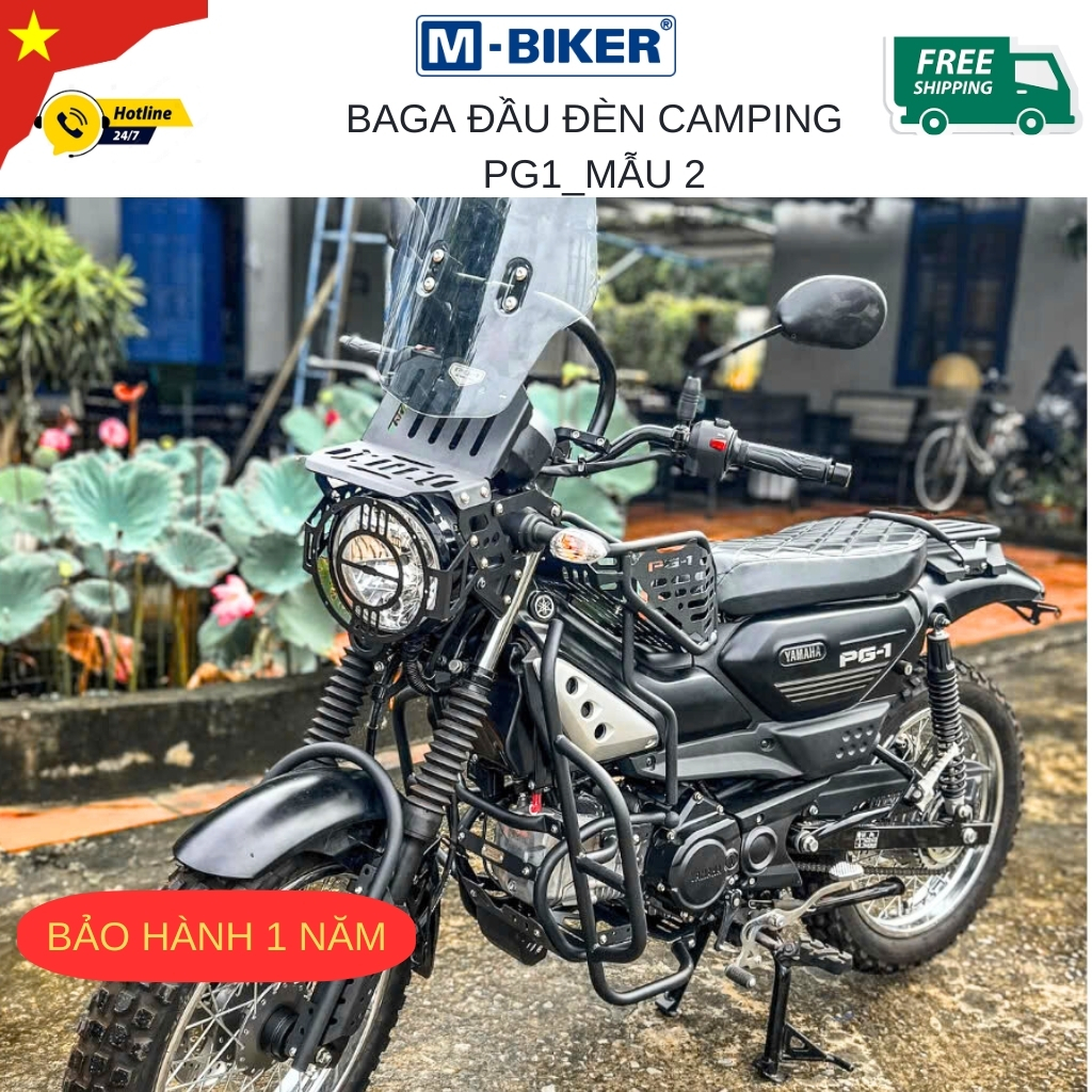 baga đầu đèn pg1, bảo vệ đầu đèn pg1, baga đầu đèn tranfomer , phụ kiện pg1 , phụ kiện mbiker