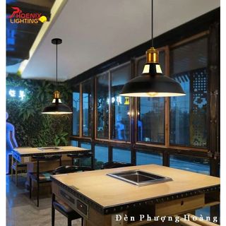 Đèn thả đui đồng trang trí (Chưa gồm bóng)
