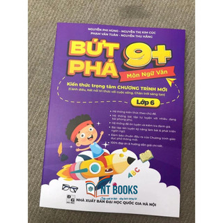 Sách - Bứt phá 9+ lớp 6 môn Ngữ Văn (theo chương trình Giáo dục Phổ thông mới) - HM