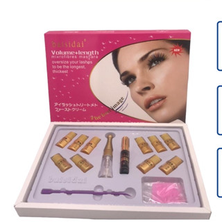 Bộ Thuốc Uốn Mi Phủ Đen Collagen 6D BAISIDAI