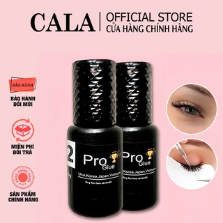  Keo nối mi Pro Glue chính hãng 5ml - Keo siêu bền ít cay mắt - Không lộ vết keo - An toàn không gây kích ứng 