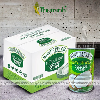 Nước Cốt Dừa WonderFarm Lon 400ml