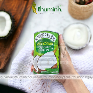 Nước Cốt Dừa WonderFarm Lon 400ml