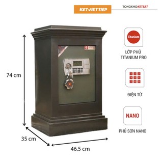  Két Sắt Việt Tiệp KSC90DT Điện Tử Két Sắt Chống Cháy Chính Hãng An Toàn Thông Minh Giá Rẻ 