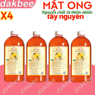 4 Lít Mật ong rừng hoa cà phê nguyên chất Daklak, giá ưu đãi [ dakbee ]