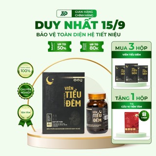 Viên tiểu đêm - Bổ thận dương, ấm bàng quang, hỗ trợ giảm viêm tiết niệu, giảm tiểu són, tiểu rắt, tiểu gấp