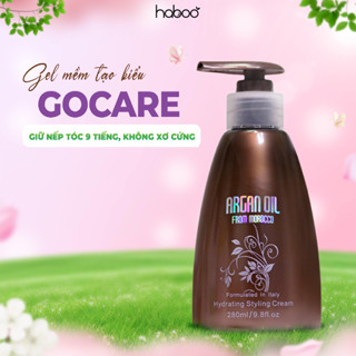 Gel tạo kiểu, giữ nếp tóc Gocare, gel mềm dưỡng tạo kiểu cho nữ, nam tóc xoăn uốn vào nếp 280ml