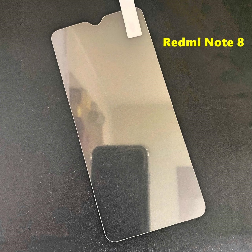 Dán cường lực chống trầy Xiaomi Redmi Note 8 Không Full Màn Hình