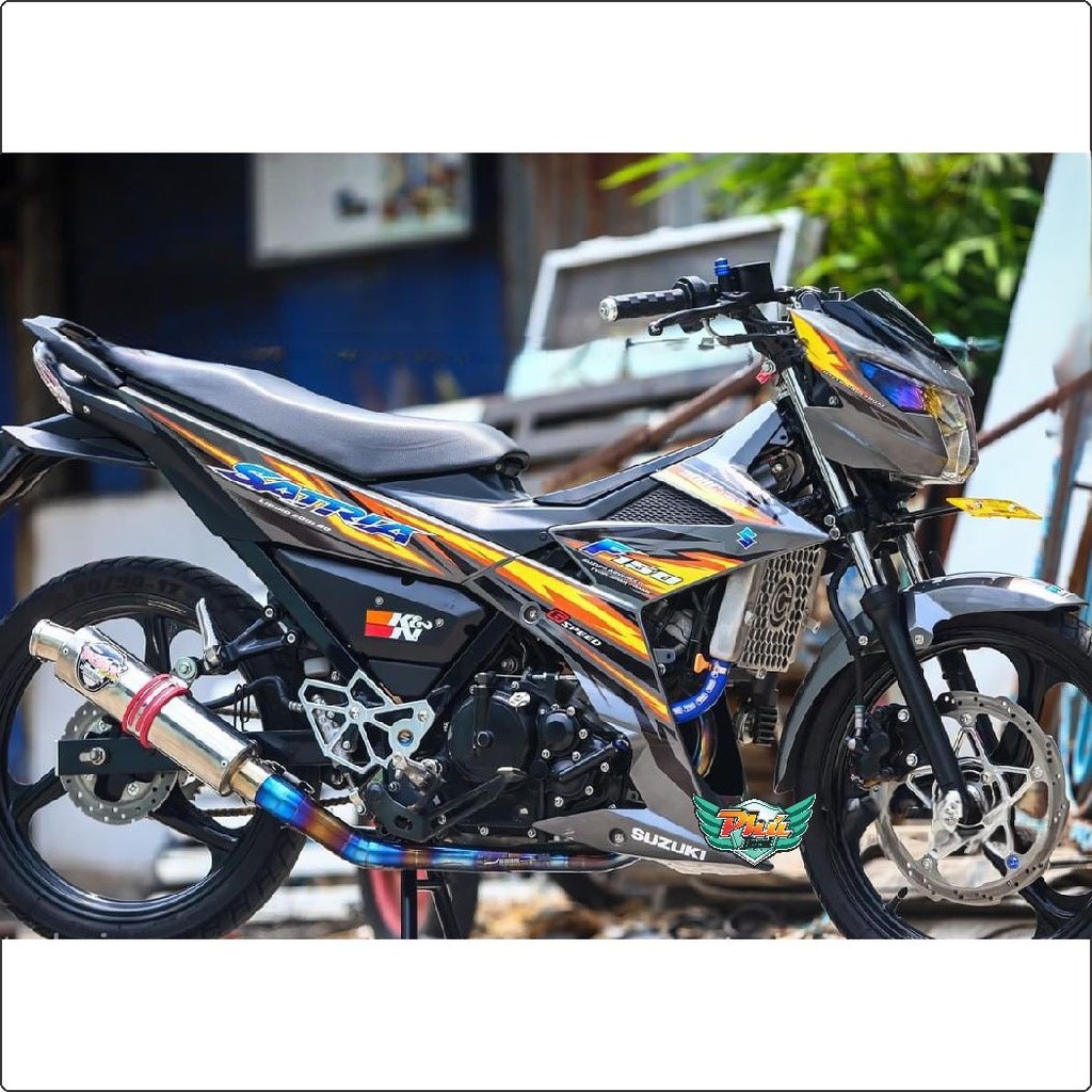 Tem Rời Satria Xám vàng (J)