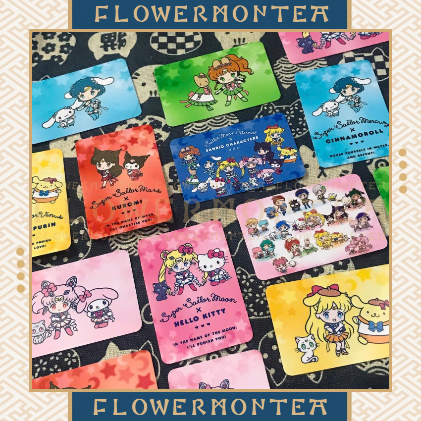 (01) Set 4 - 6 Thẻ Hình | Card Hình Bo Góc 1 Mặt - Sailor Moon X SF | Thủy Thủ Mặt Trăng {Được Chọn 