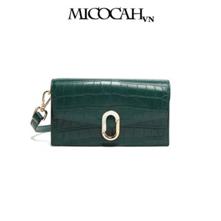 Túi nữ Micocah cầm tay thanh lịch đi tiệc da trơn hai dây đeo chéo  EL008