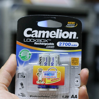 Pin sạc AA camelion 2700 hàng chính hãng CAMELION phân phối | Phố Nhạc