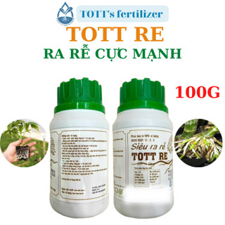 Kích rễ mai vàng, TOTT RE ra rễ cực mạnh, giâm cành, ủ hạt giống hủ 100g TOTT's fertilizer
