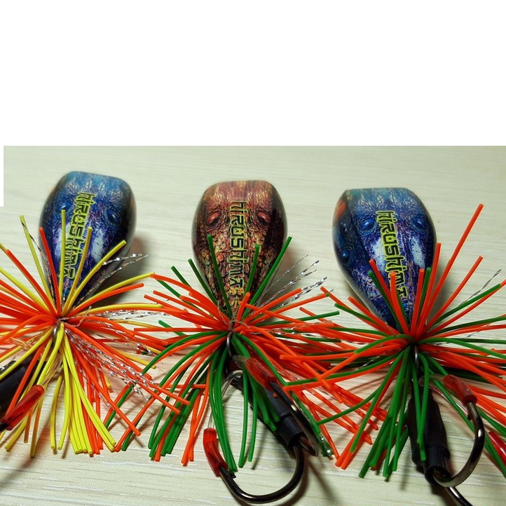 Mồi cá gỗ Hirushima câu cá lóc,Thái lan.