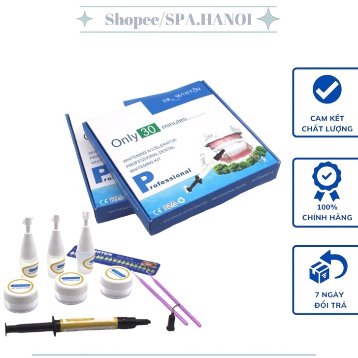 [SPA HN] Thuốc Làm Trắng Răng DR WHITEN 30P