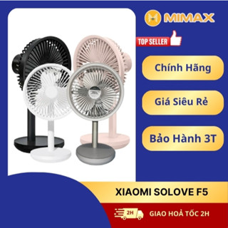 [Hỏa Tốc - HCM] Quạt Sạc Tích Điện Mini Xiaomi Solove F5 l Hàng Chính Hãng | Bảo Hành 3 Tháng | Mimax Store