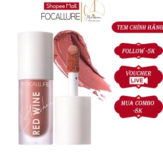Má hồng dạng kem FOCALLURE Hangover Red Wine 4 màu đẹp tự nhiên tuỳ chọn 42g FA-89