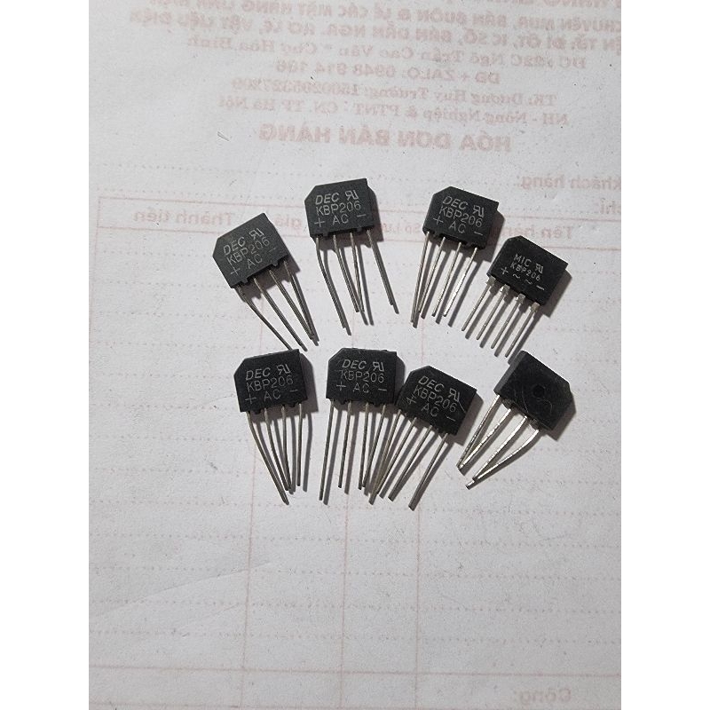Cầu KBP 206 combo 10 cái