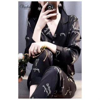 Đồ Bộ Dài Tay VADESI Mặc Nhà, Mặc  Sau Sinh Nhiều Màu , Lụa Latin Luxury Cao Cấp Siêu Mát , Nhẹ Tênh , Form Đẹp Dễ Mặc